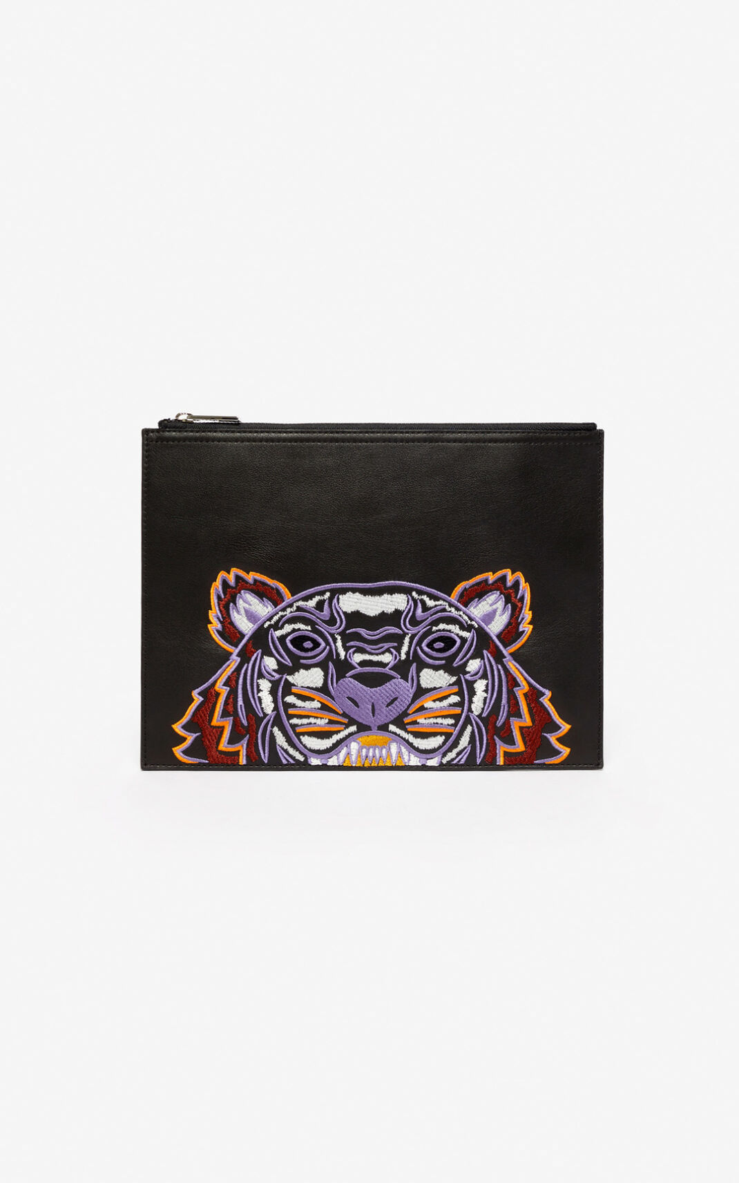 Kenzo Tiger Kožne Clutch Torbe Muške - Crne - Hrvatska AKBZCO963